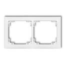 Универсальный 2-местный пластиковый каркас DECO Soft, белый