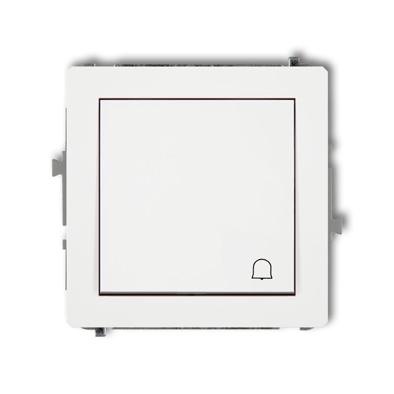 Моментальный выключатель DECO, z/a, IP20/IP44, белый