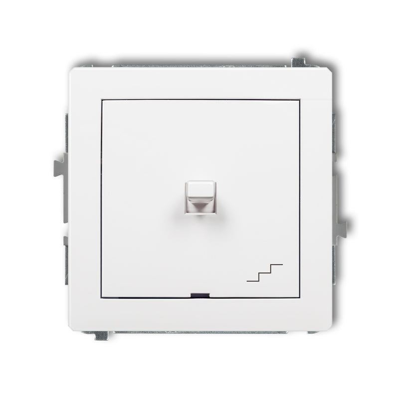 Pārslēdža mehānisms DECO amerikāņu stila, z/a, IP20, balts