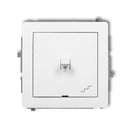 Pārslēdža mehānisms DECO amerikāņu stila, z/a, IP20, balts