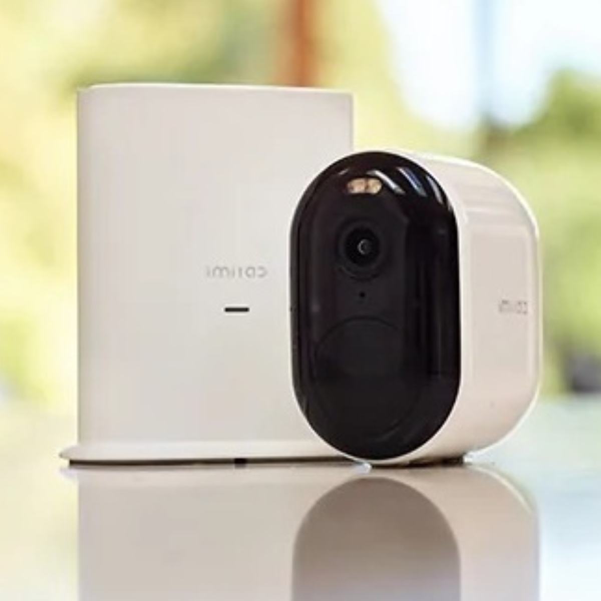 Xiaomi Mi wireless outdoor security camera with battery, high resolution full HD 2.5K 4 Mpix 2560x1440px + gateway, 5,200 mAh, 150°, IP66 waterproof, color night vision, recognizes people, built-in spotlight