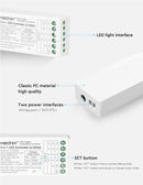 3in1 MINI Mi-Light kontrolieris, RGB/RGBW/RGBCCT 2.4G/PUSH DIM, dimmējams, max 12A, 1 kanāls maks. 6A