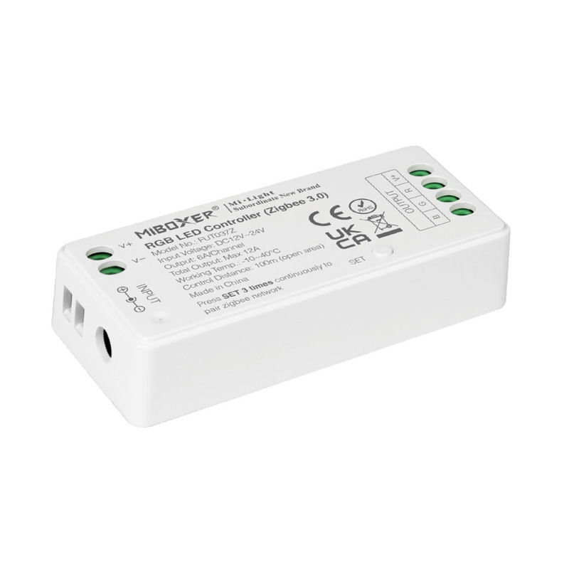 MINI Mi-Light controller, RGB, 2.4GHz, dimmable, max 12A, 1 channel max. 6A Zigbee 3.0