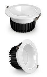 18W(1200Lm) LED lae sisseehitatud valgusti, IP20, ümmargune, valge, RGB+CCT, 2.4Ghz (vajalik kaugjuhtimispult)