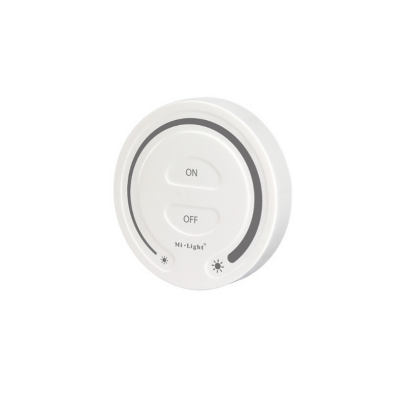 Mi-Light dimmer, round, touch-sensitive, 2.4G/3V (2xAAA), wireless, range 30m