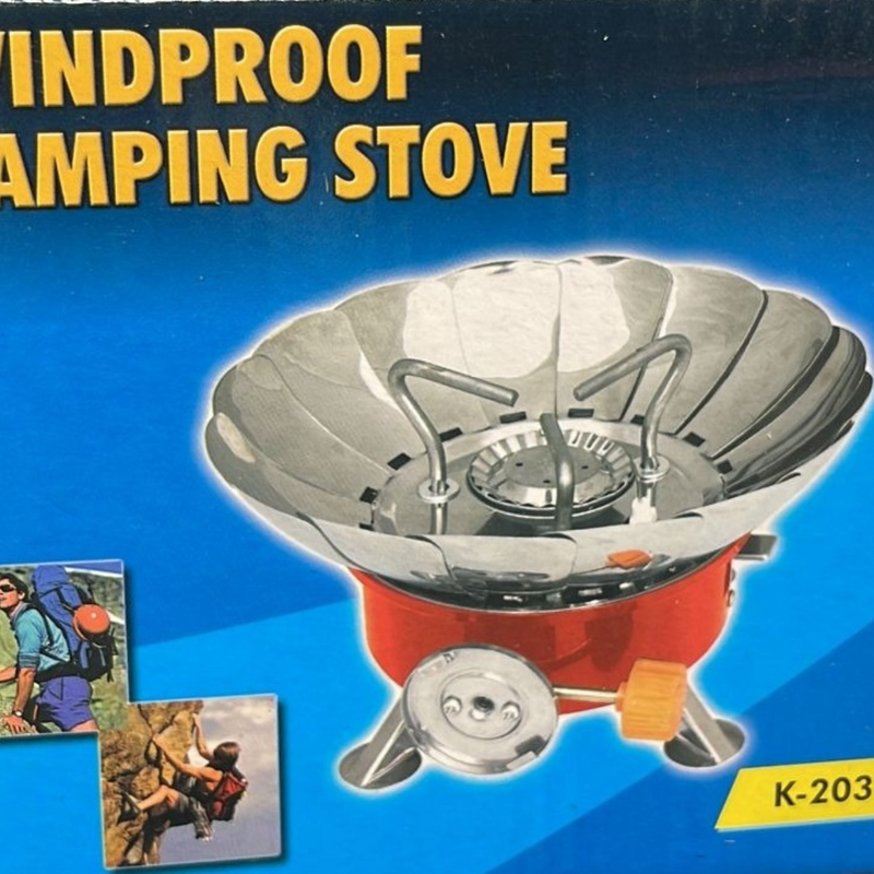 Газовая кемпинговая плита, 145x145x120 мм, 2800 Вт