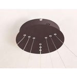 60W (4800Lm) LED 3-kohaline ümmargune laevalgusti, IP20, kohvi pruun, dimmerdatav, kaugjuhtimispuldiga, 2700K-6000K, 1) Ø200mm*40↕mm 2) Ø400mm*40↕mm 3) Ø600mm*40↕mm