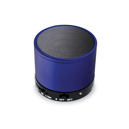 Колонка Setty Bluetooth v 2.1 Junior синяя, кабель AUX, mini-USB, 45 мм, 4 Ω, 3 Вт, 280 Гц - 16 кГц
