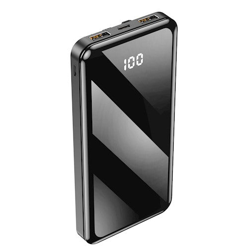 Forever external battery TB-411 ALLin1 10000 mAh with cables USB-C + Lightning + microUSB black