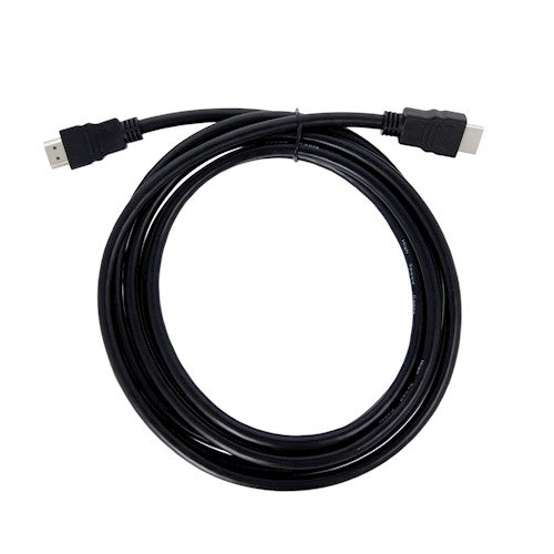 HDMI 1.4 Cable, 3 m, Black, for Audio and Video Transmission in Full HD and 4K