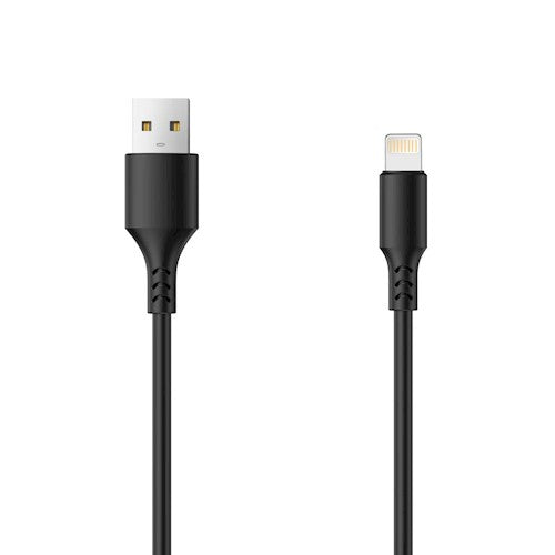 Setty cable USB - Lightning 1.0 m 2A black