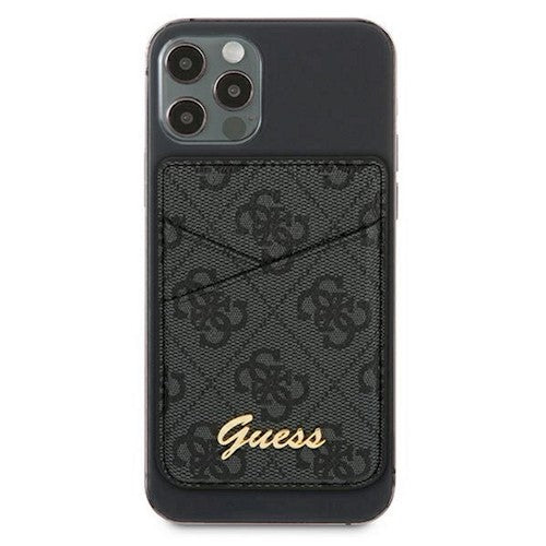Guess karšu maciņš GUWMS4GTLBK pelēks MagSafe 4G
