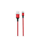 XO cable NB143 USB - USB-C 1.0 m 2.4A red