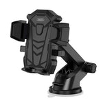 XO car smart device holder C76 black with suction cup
