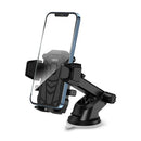 XO auto viedierīču turētājs C76 melns ar piesūcekni