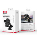 XO auto viedierīču turētājs C76 melns ar piesūcekni