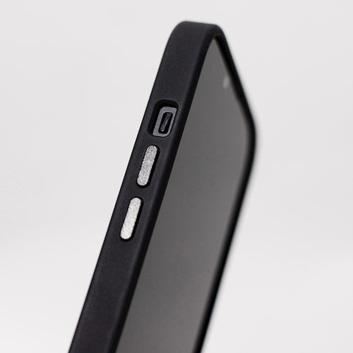 Satīna vāciņš iPhone 14 Pro Max 6,7" melns