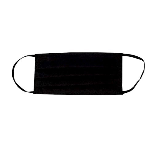 Taaskasutatav näomask 100% puuvillane - must, mittemeditsiiniline.