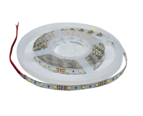 Profesionāla LED lente 6W/m, 12V, 60LED, SMD2835, IP33, auksti balta 9000K