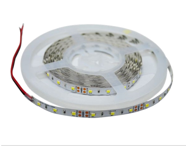 1 m LED lente 9,6W/m, 12V, 120 LED/m SMD2835, IP33, silti balta 3000K