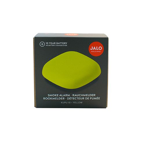 Photoelectric smoke detector KUPU 10, equipped with self-diagnosis and test function, automatic switching on after installation