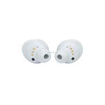 Беспроводные наушники JBL Bluetooth 5.1 с шумоподавлением LIVE FREE NC+TWS, 20 Гц - 20 кГц, IPX7, совместимость с Apple Siri, Google Assistant, Amazon Alexa, USB-C, насадки для наушников, кабель для зарядки, зарядный кейс, белый