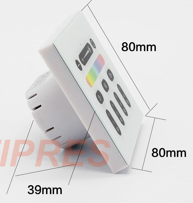 220V 144W LED touch controller for RGB colored light