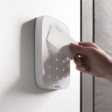 AJAX Wireless security keyboard Keypad Plus White