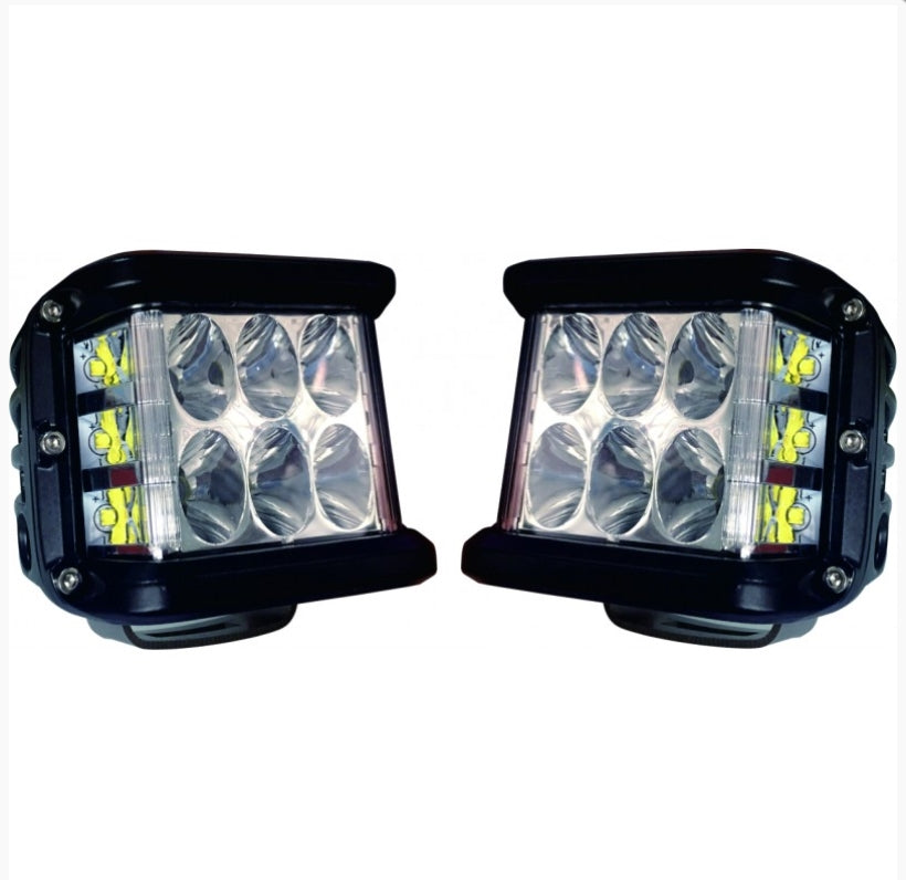 KAMAR L0061 – комплект LED рабочих фар (2 шт.), 45 W / 3000 lm, 10–30 V, IP67