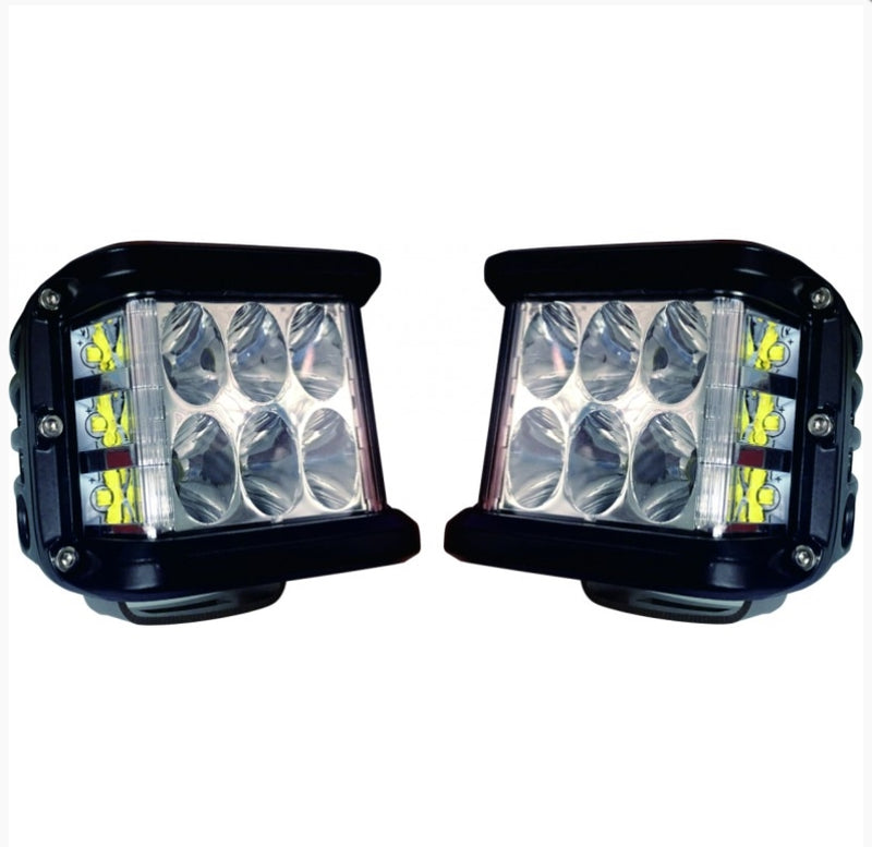 LED CREE 45W(3000Lm) 2 lukturu komplekts 10-30V, auksti balta gaisma 6500K, IP67,paredzēts traktoriem, apvidus auto, meža tehnikai