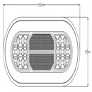 LED tagumine latern 12/24V, ECE/R7/R6/R23/R10