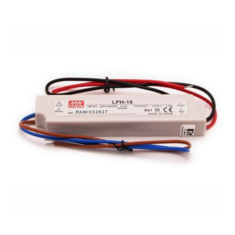 LED impulss toiteallikas 24V 0.75A IP67 Mean Well