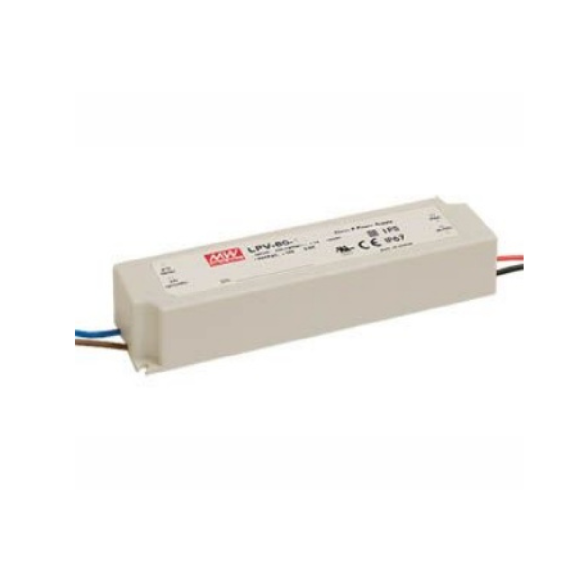 LED-pulsströmförsörjning 5V 8A IP67 Mean Well
