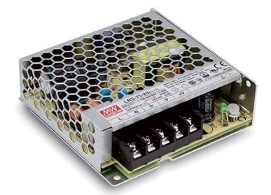 LED Impulsu barošanas bloks 24V 3.2A slēgts IP20 Mean Well