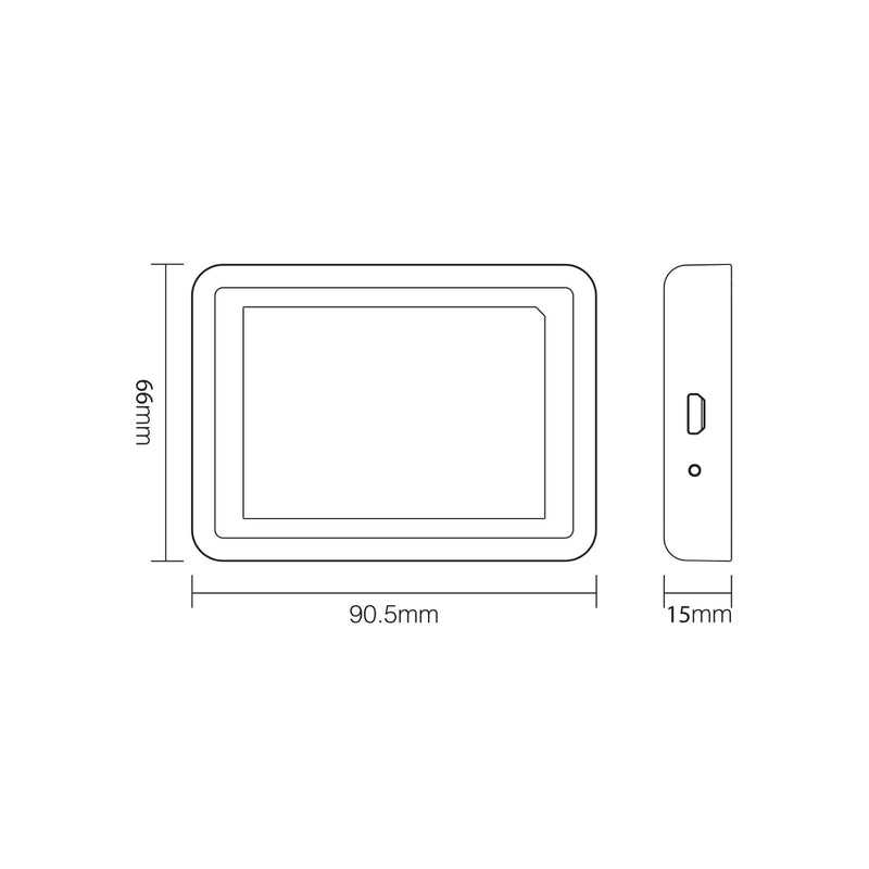 LED-styrenhet WI-FI WL-Box1 MIBOXER 2,4 GHz, kompatibel med Amazon Alexa och Google Assistant