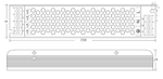 SLIM LED Power supply unit 250W 21A 12V, waterproof IP20, metal