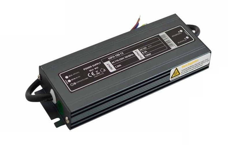 LED Power supply unit 100W 12V, waterproof IP67