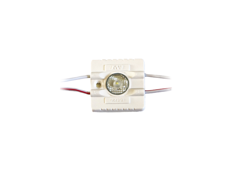 1.2W(100lm) LED modulis ar SMD3020 vienu diodi, auksti balta gaisma 6000K