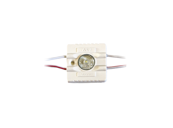 1.2W(100lm) LED modulis ar SMD3020 vienu diodi, auksti balta gaisma 6000K