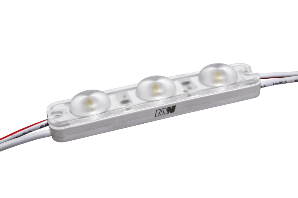 0.96W(155Lm) 12V IP67 LED modulis ar 3 diodēm, auksti balta gaisma 6500K