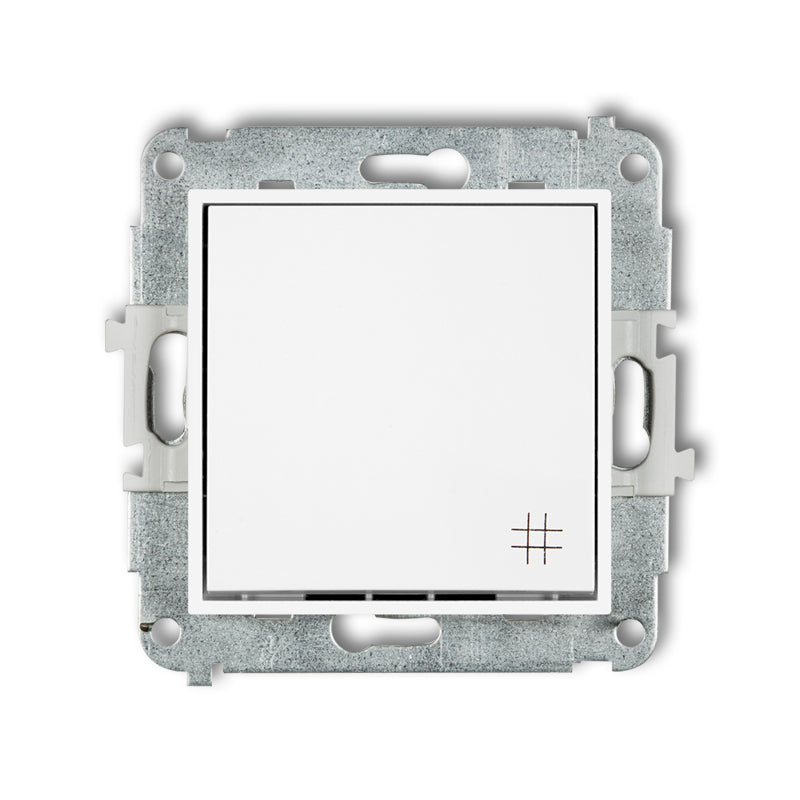 Крестообразный переключающий механизм MINI, z/a, IP20/IP44, белый