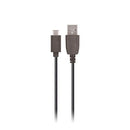 Maxlife kabelis USB - USB-C 0,2 m 2A melns