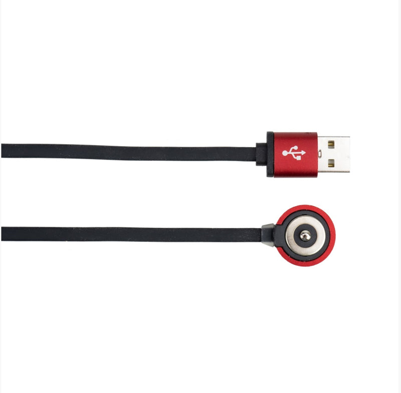 USB cable for charging PNI Adventure F75 flashlights, with magnetic contact, length 50 cm
