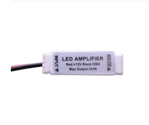3 * 4A 144W 12V Mini RGB LED-remsa 5050 3528 RGB ljussignalförstärkare