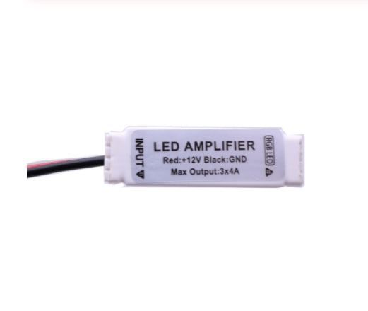 3*4A 144W 12V Mini RGB LED Strip 5050 3528 RGB Light Signal Amplifier