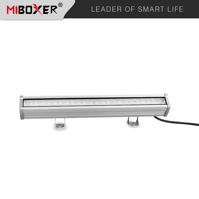 Линейный светодиодный светильник 0,5м (wallwasher) RGB+CCT 24Вт, 220В, угол луча 15° x 60°, MiLight