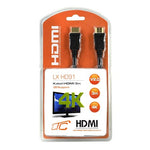 TFO HDMI kabelis 3 m melns augstas kvalitātes audio un video pārraidei