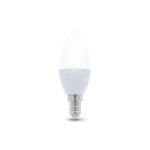 E14 6W(480Lm) LED-lampa, C37, IP20, varmvitt ljus 3000K