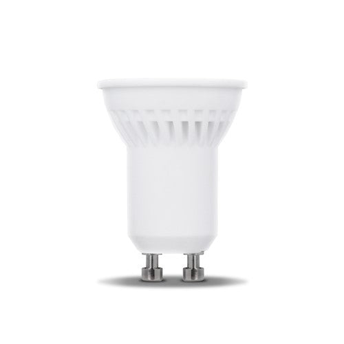 GU10 3W(240Lm) LED spuldze, MR11, keramiska, auksti balta gaisma 6000K