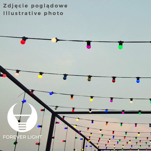 E27 2W LED-pirn G45 230v punane 5tk Forever Light veekindel